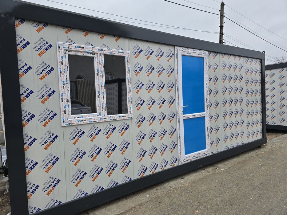 Vand container modular tip birou cu aer condiționat
