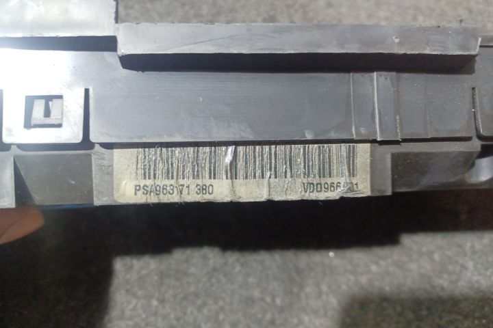 Display bord 9631710380 88311303 Citroen Xsara prima generatie (facel