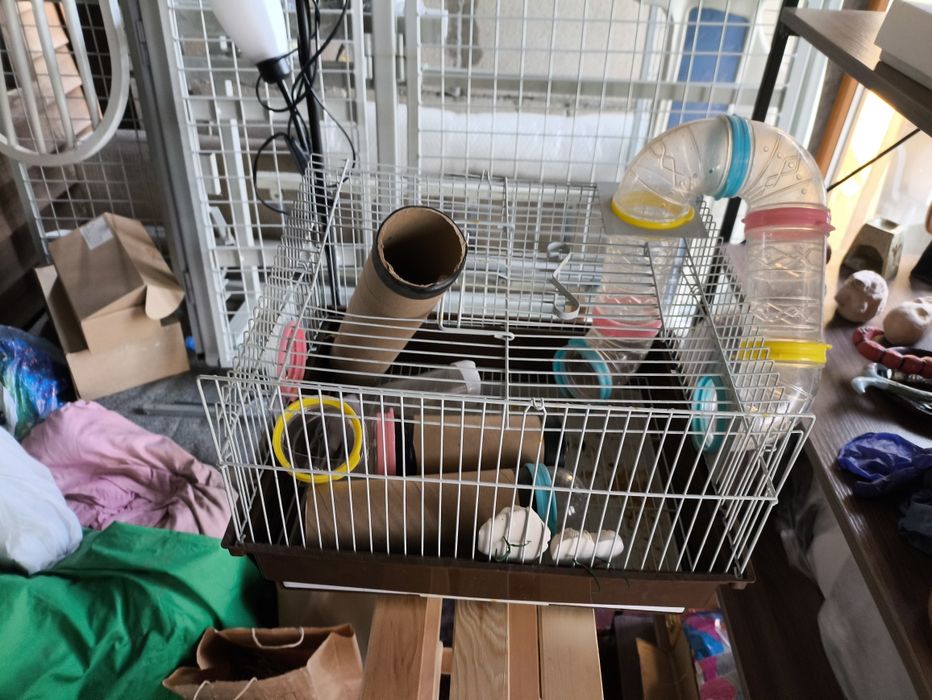 Продам клетку для хомяка