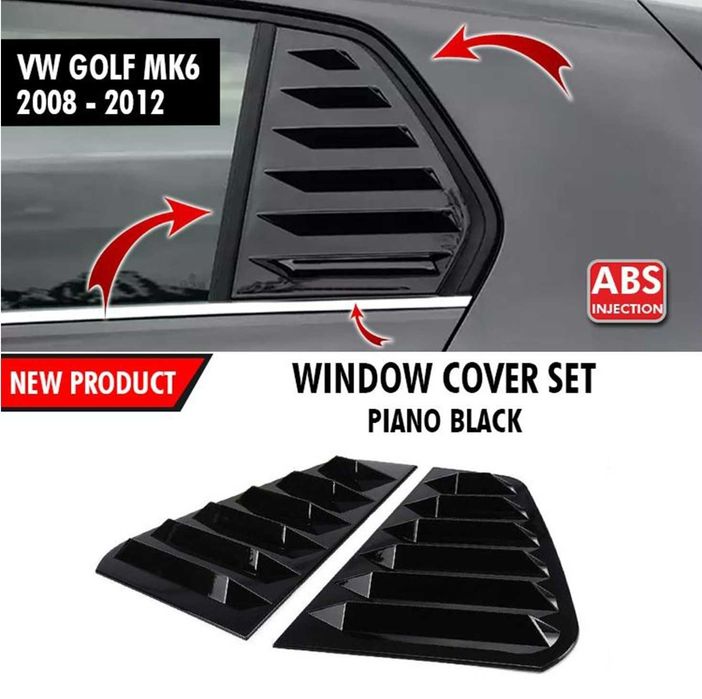 голф 6 добавки за задните стъкла / vw golf mk6 щори