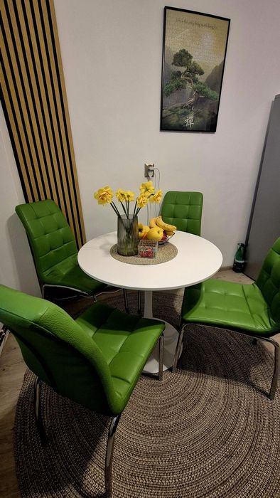 Masa rotunda MDF 80x73 cm