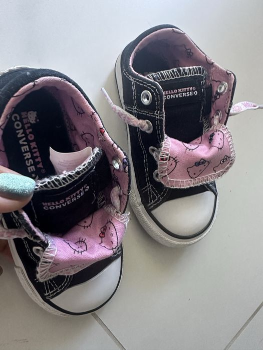 Оригинални детски кецове Converse за момиченце 23  размер