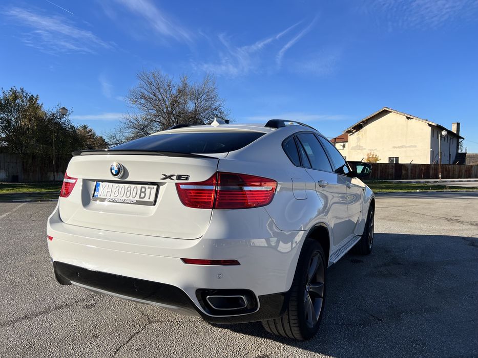 BMW X6 4.0d 306hp Червен салон