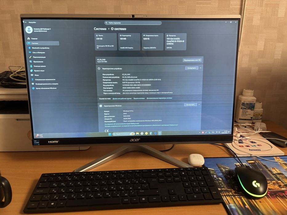 Моноблок Acer Aspire