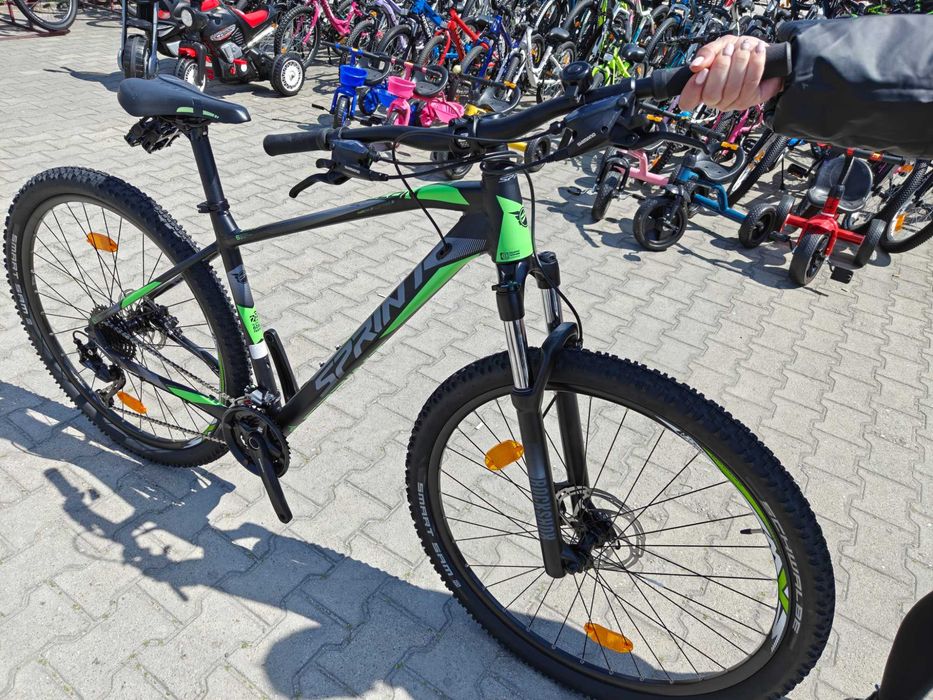 PA Велосипед 29" APOLON черен/зелен