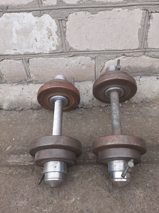 Гантели наборные по 10 килограмм