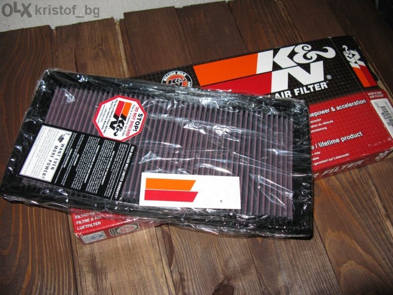 Разпродажба на K&N филтри. Налични модели на последната снимка!