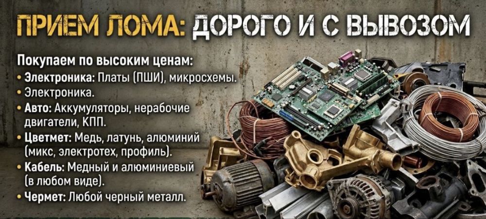 прием черный и цветной металл