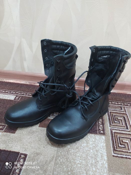 Зимние ботинки-берцы