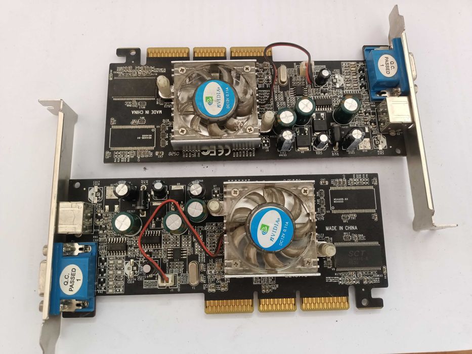 Продам ретро видеокарты AGP "NVIDIA GeForce4 MX 440" (64Мb, 128bit).