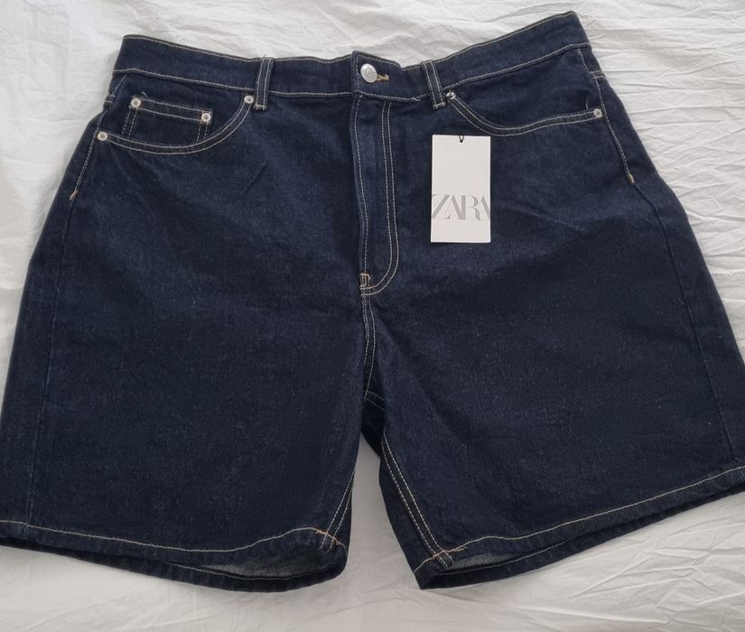 Дамски къси дънкови панталони ZARA