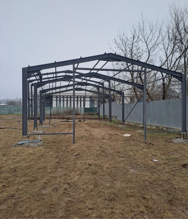 Facem hale metalice 10x20x4.  14x30x4.   15x25x4