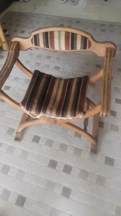 scaun jilt vintage lemn curbat