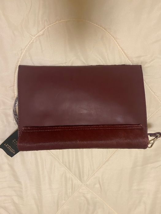 Нова кожена чанта Zara