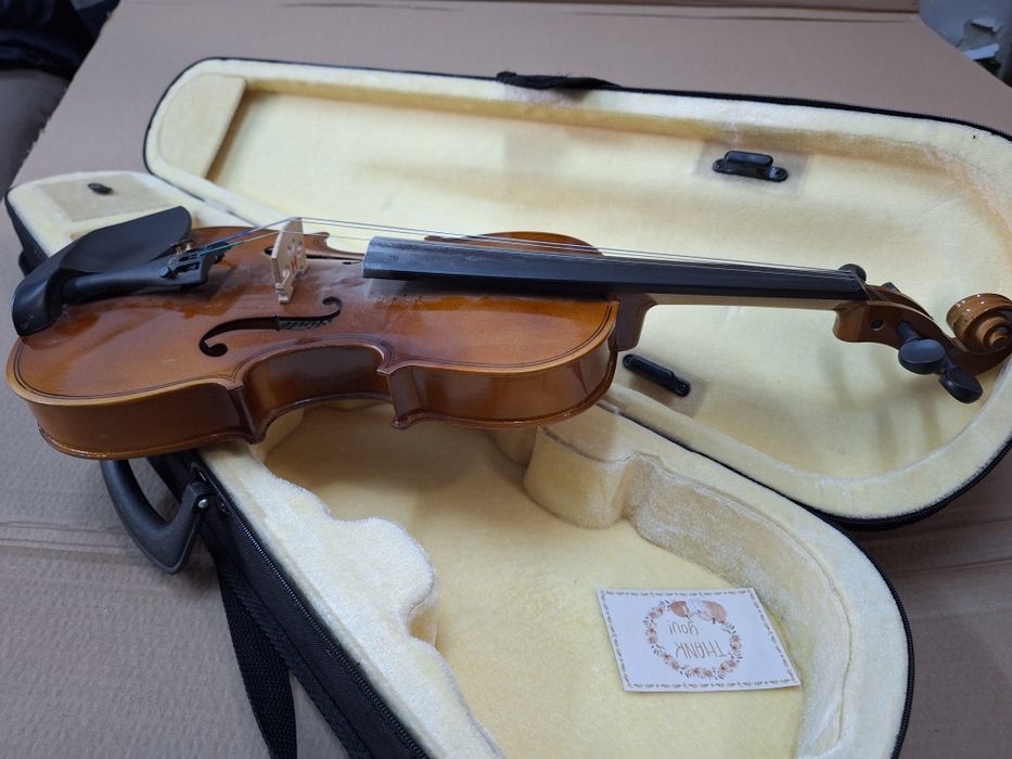 Vioara 3/4 fără arcuș și coarda MI lipsa