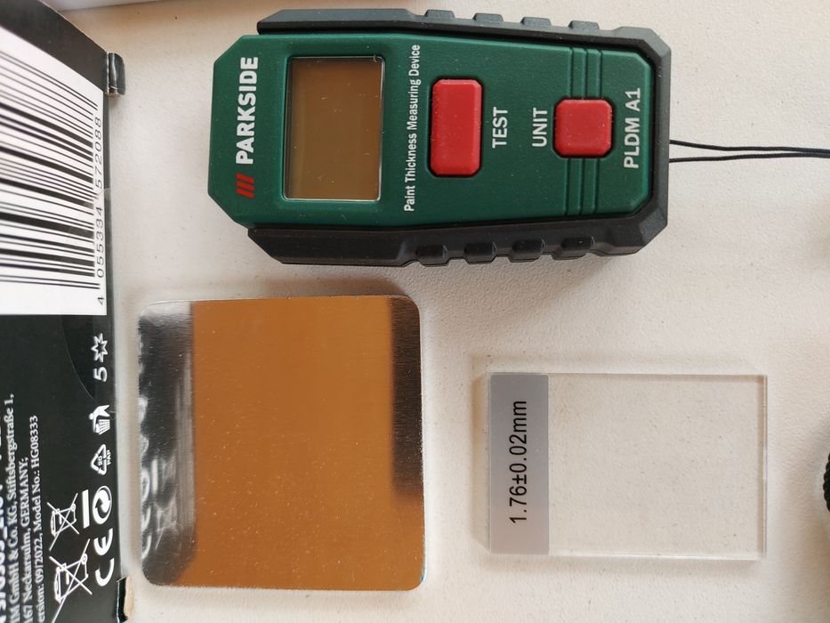 Tester masurare vopsea auto