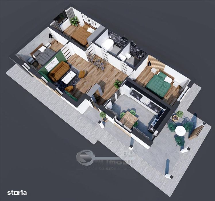 Casa individuala 4 camere, doua bai, transport public, Vorovesti, Comi