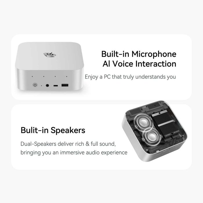 Mini PC Мини Пк Beelink SER9 Pro AMD Ryzen AI9 365 32GB DDR5 1TB SSD