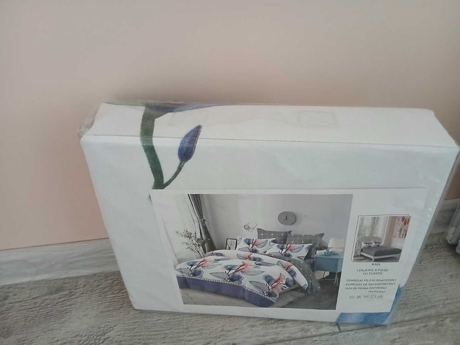 Спално бельо за двойна спалня 6 части