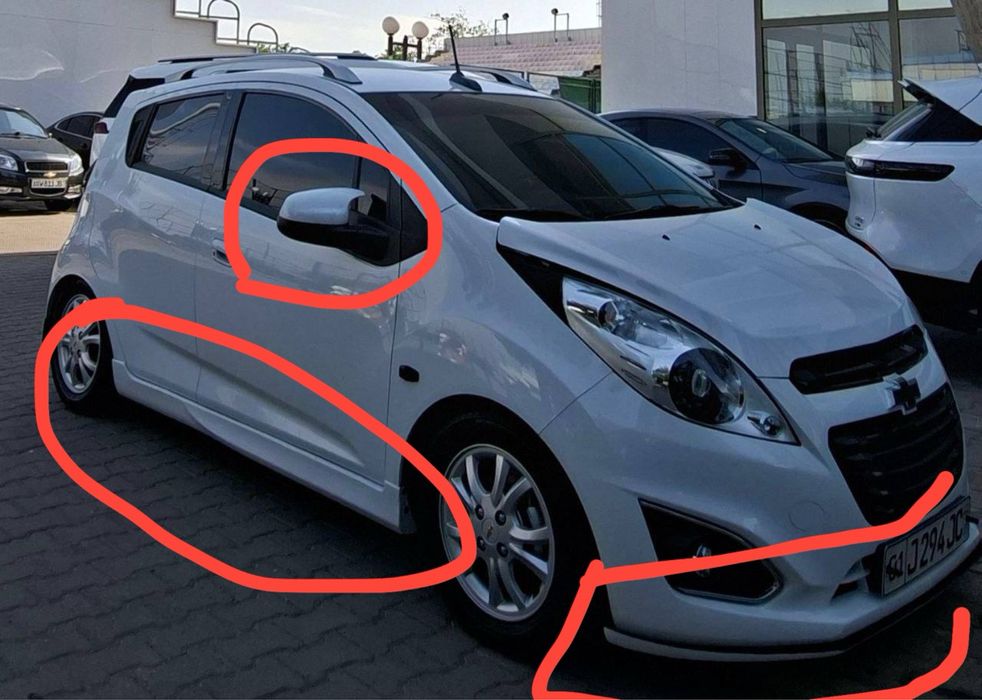 Spark uchun parog, BMW bakovoy, samuray zakazga qiberiladi.