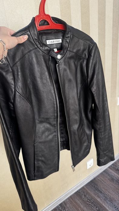 Кожаная  куртка