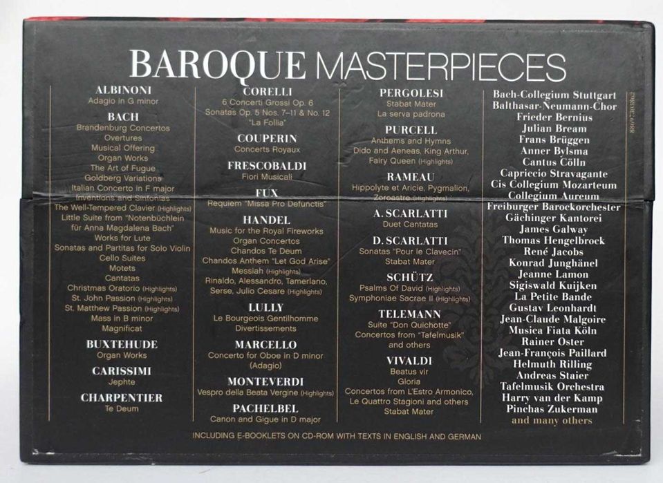 Продавам колекция Baroque Masterpieces –  60 CD