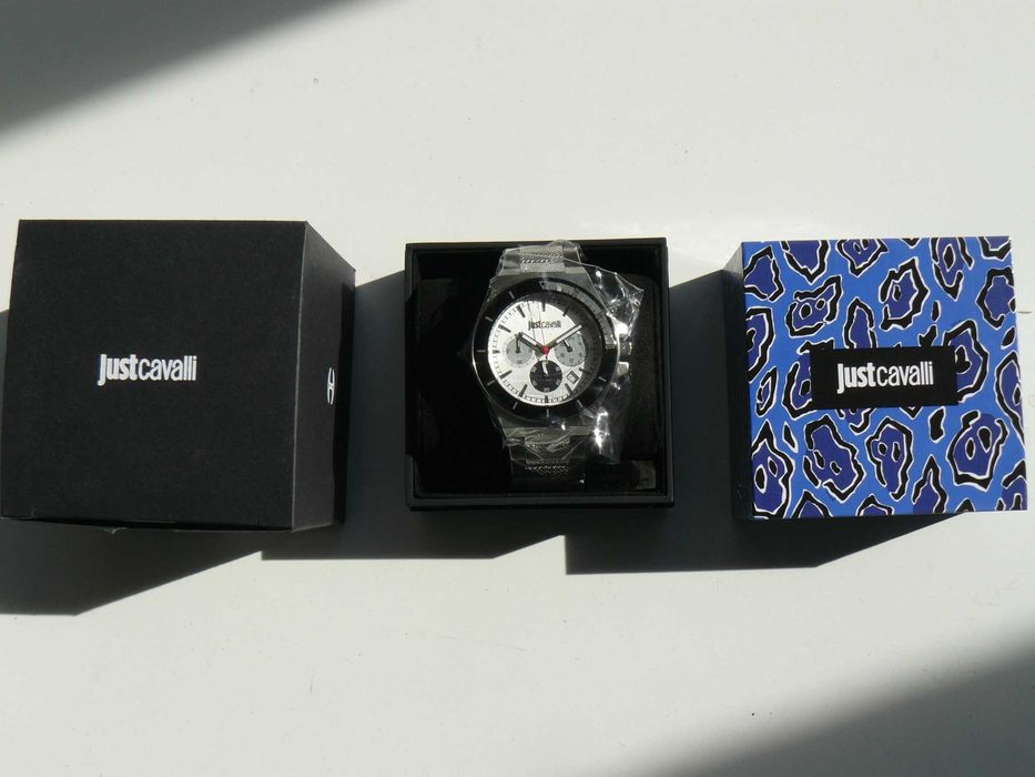 Ceas Barbati JUST CAVALLI JC1G139M0055 Original Quartz Nou In Cutie