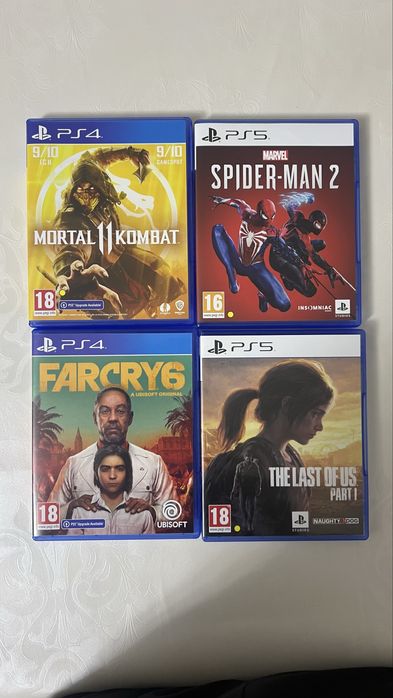 Ps 5 slim 1tb с 2 джостик 4 игры