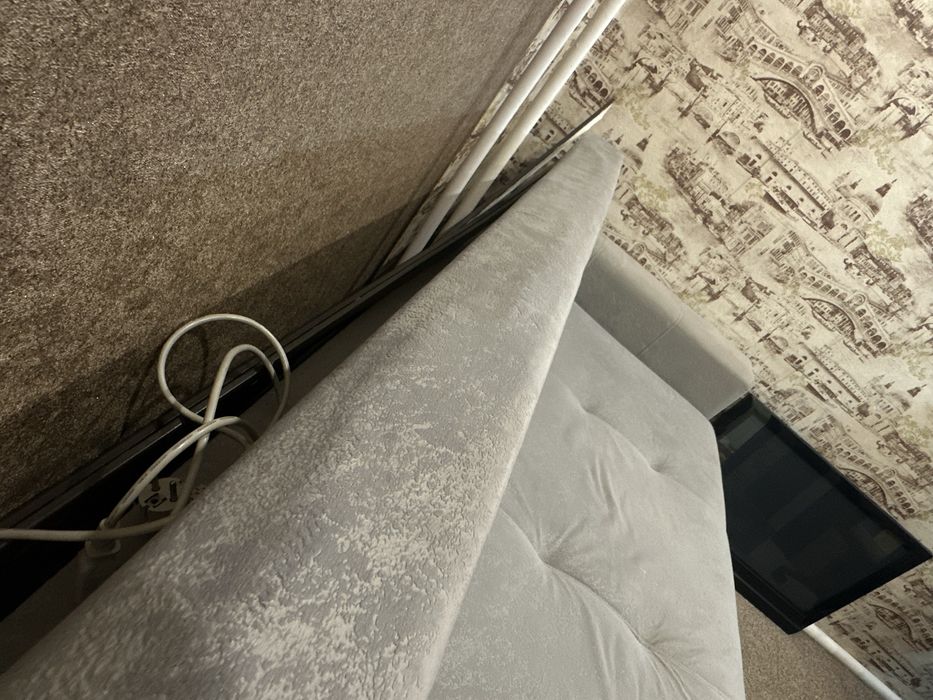 Диван книжка серый