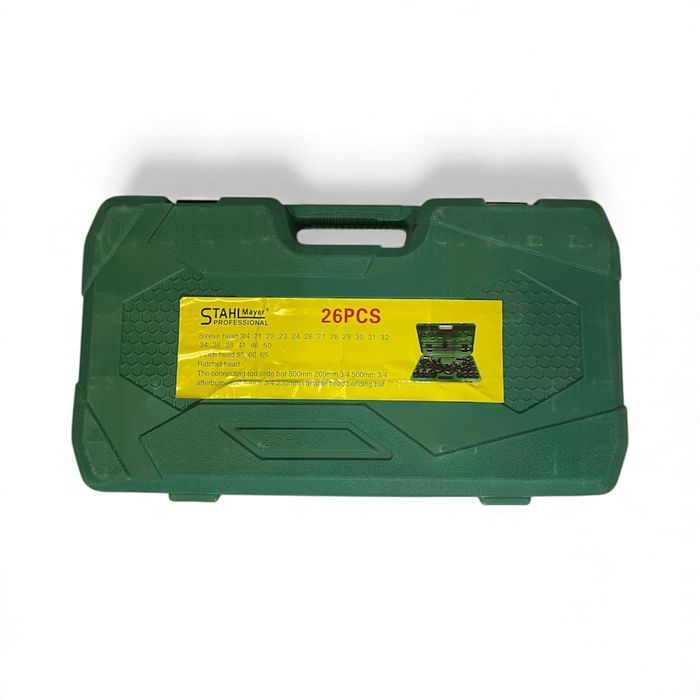 Гедоре камионджийско 26 части STAHLMAYER  21-65mm, ударни вложки CR-MO