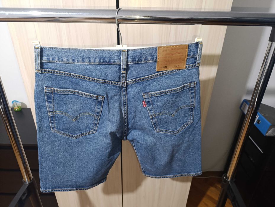 Къси мъжки дънки Levi's