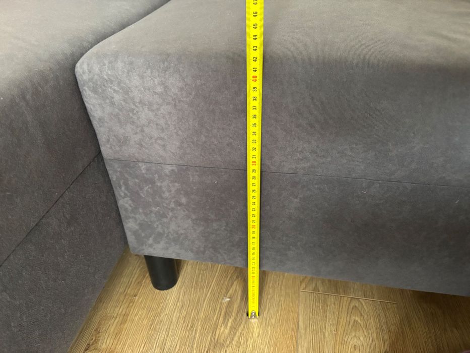 Ъглов разтегателен диван с място за съхранение - 150лв.