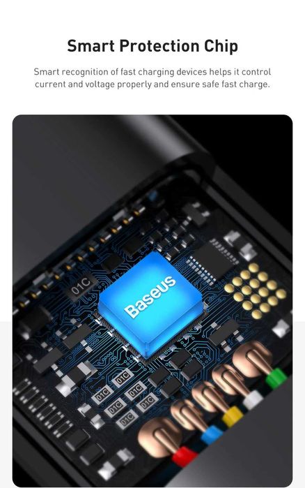Baseus USB4 Type-C to Type-C PD100W 40Gbps 8K-60Hz for MacBook & iPad