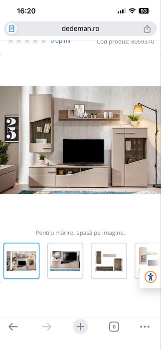 Vand mobila living