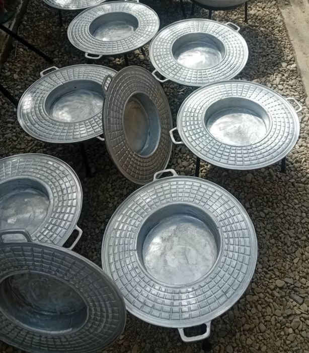 Disc gratar mare din aluminiu, 50 cm diametru