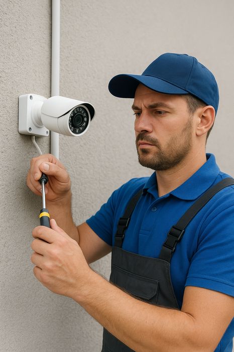 Профессиональная установка видеонаблюдения