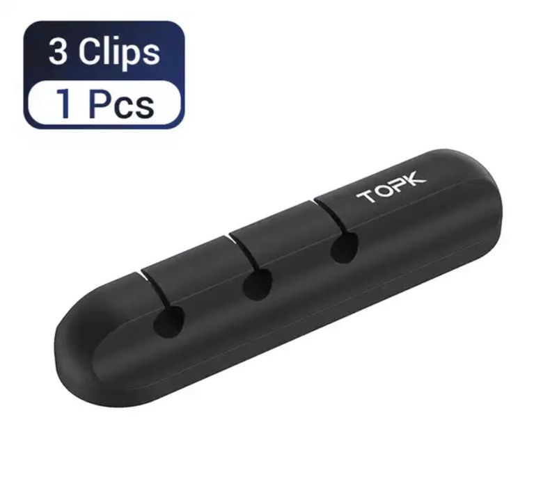 TOPK Cable fixer — Держатель Фиксатор Органайзер для кабелей