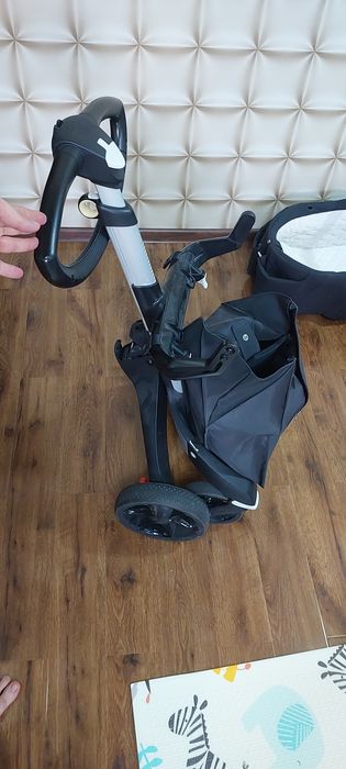 Детская коляска люлька stokke v6 xplory (база + люлька+сумка)