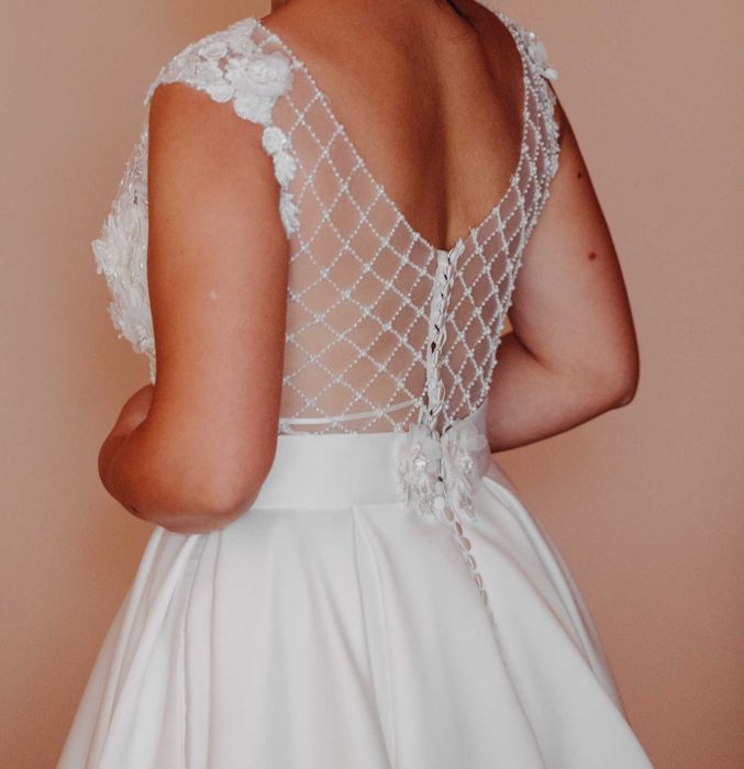 Rochie de mireasa eleganta, brand Imolacy– stare impecabila.