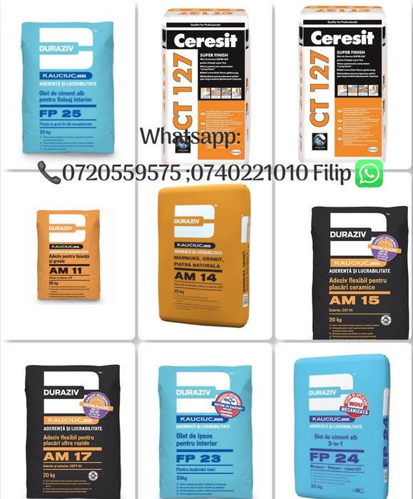 Placa Gipscarton, Profile, Vata - Preț de fabrica - Livrare rapidă!