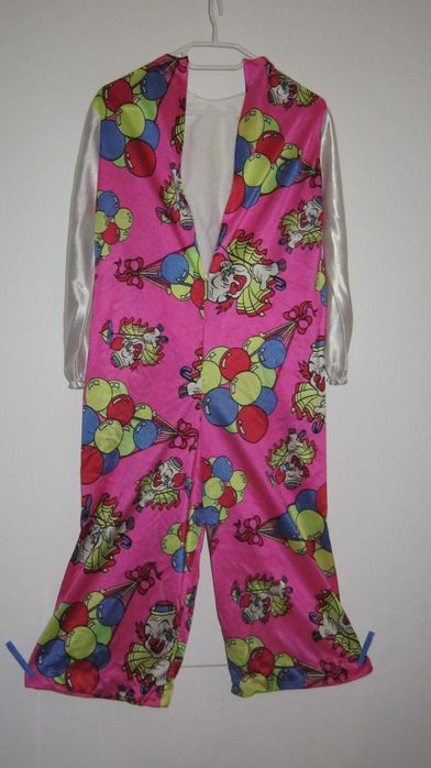 Costum carnaval,bal mascat,arlechin,clovn,copii 10-13 ani.