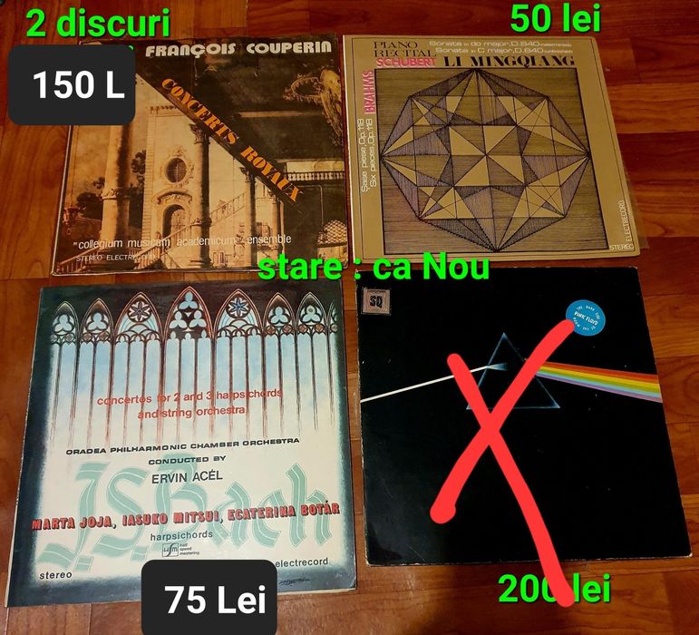 Placi/Discuri vinil muzica veche