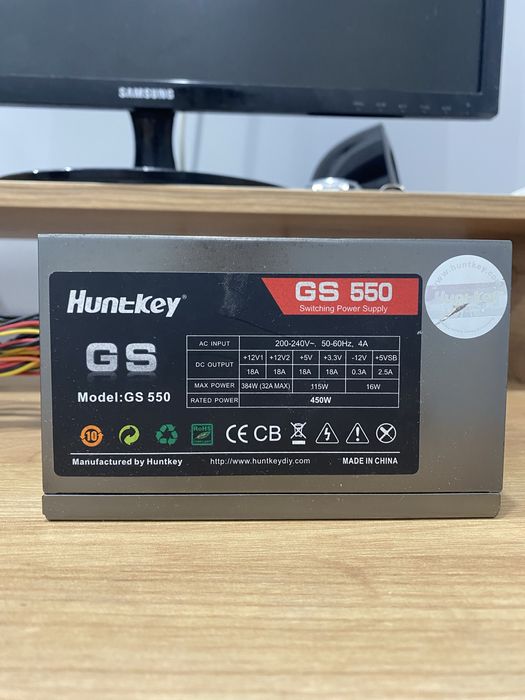Продам Блок питания «HuntKey» 550 вт