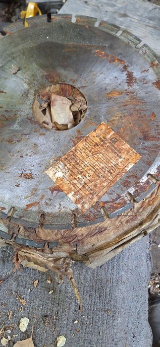 Алмазный диск ссср 400мм.