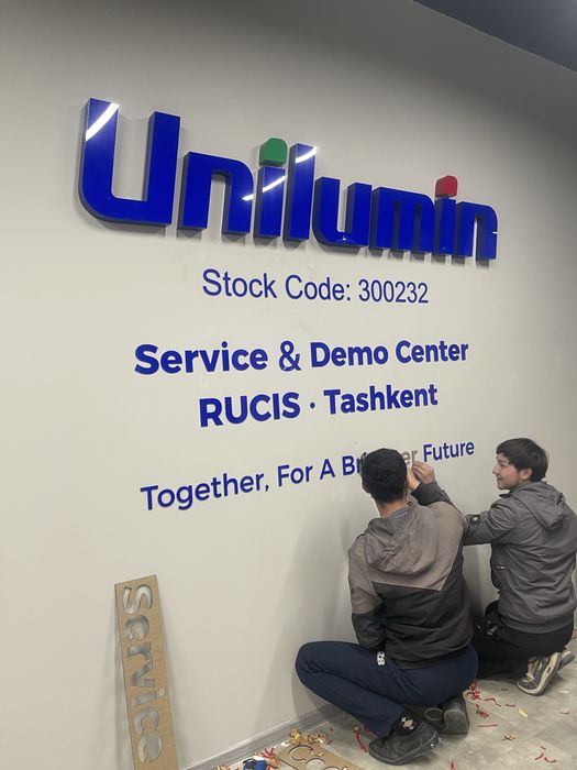 Led tablo stella tashqi reklama bukva