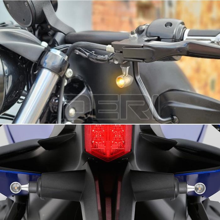 Малки мигачи за мотор с габарит