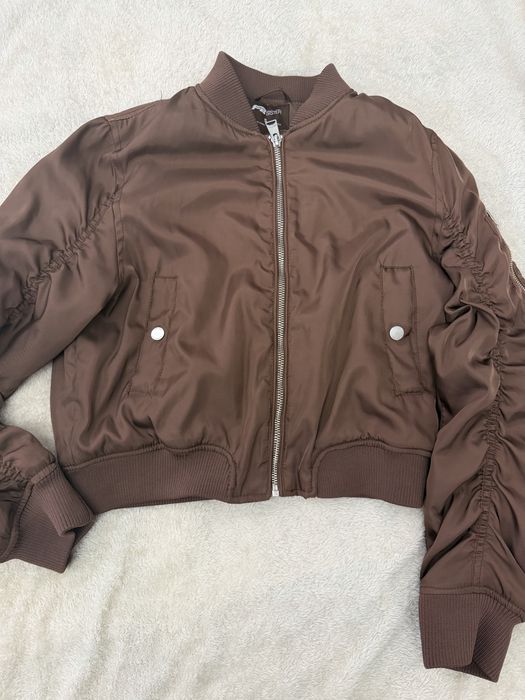 Късо  бомбър яке