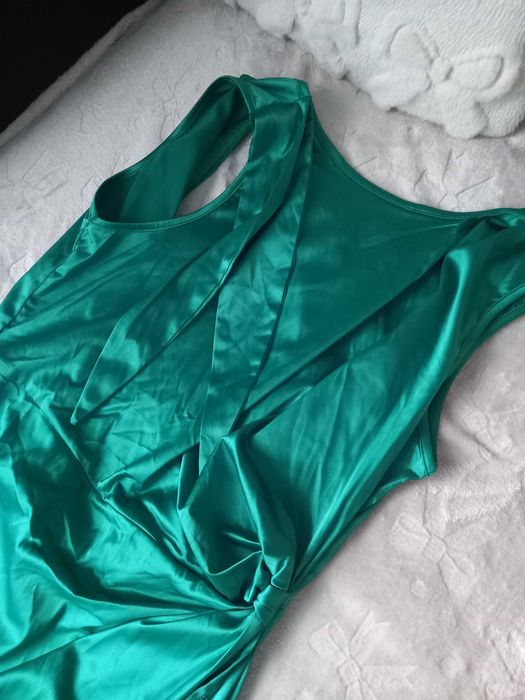 Rochie lungă satin