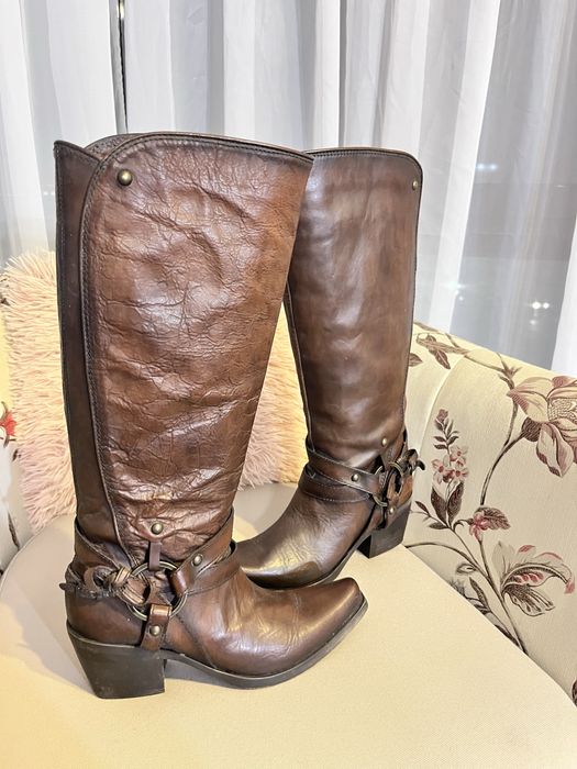 Ciocate statement din piele naturala 36