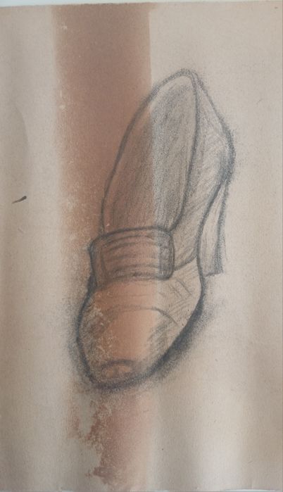 Desen Artistic al unui Pantof